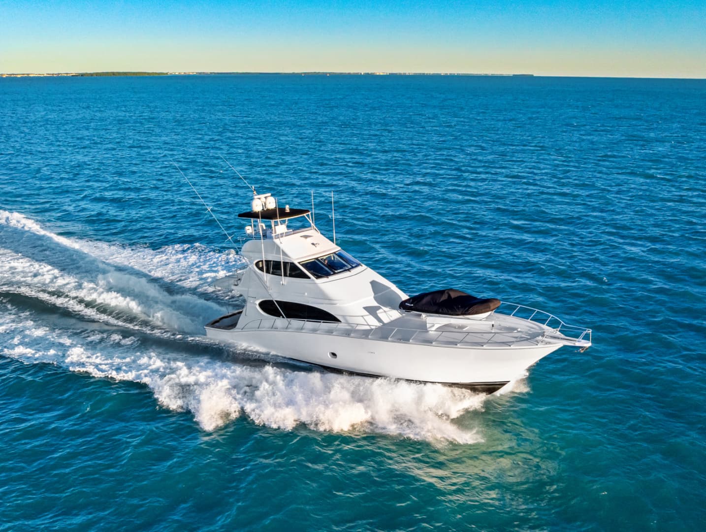 2011 Hatteras Enclosed Bridge