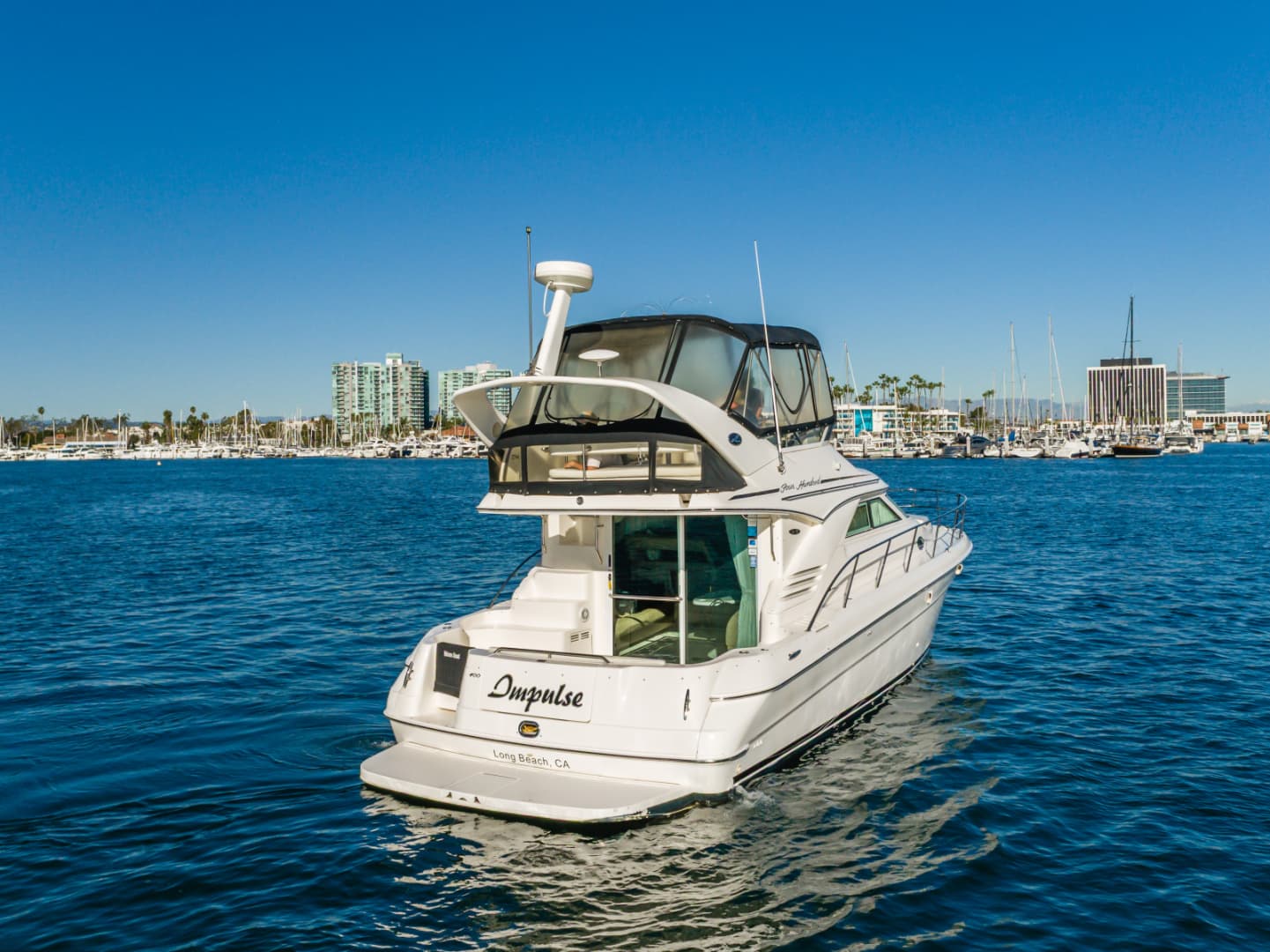 2002 Sea Ray 400 Sedan Bridge