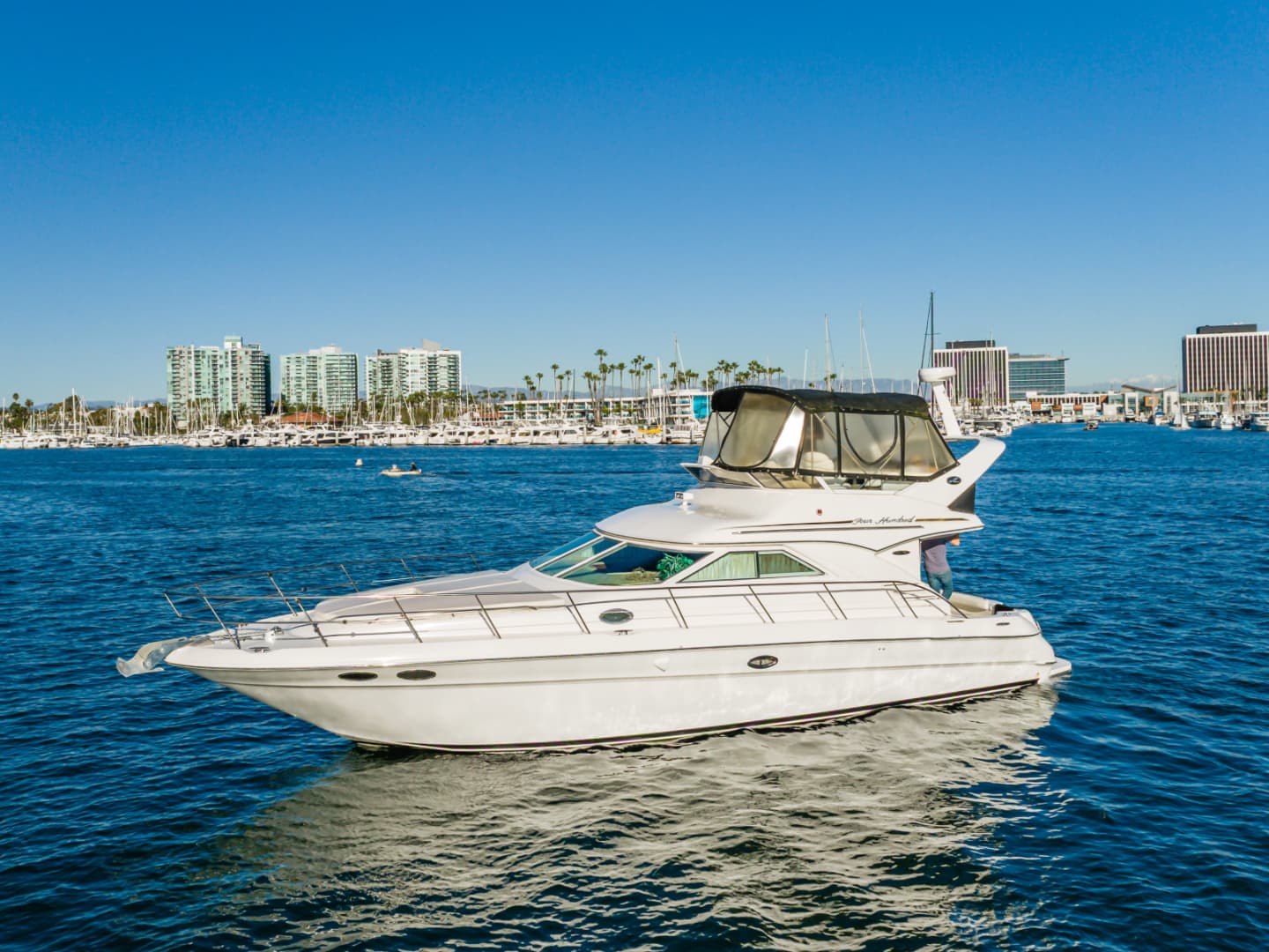 2002 Sea Ray 400 Sedan Bridge