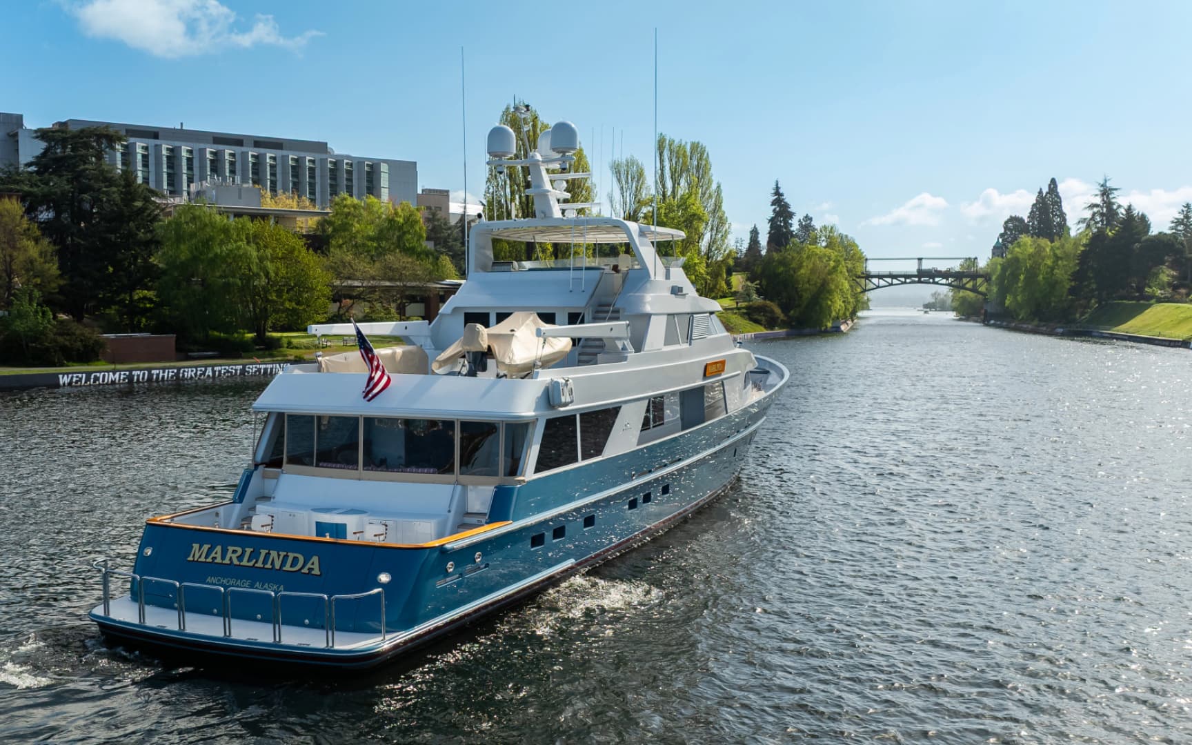 1989 Delta Marine Flybridge Motoryacht