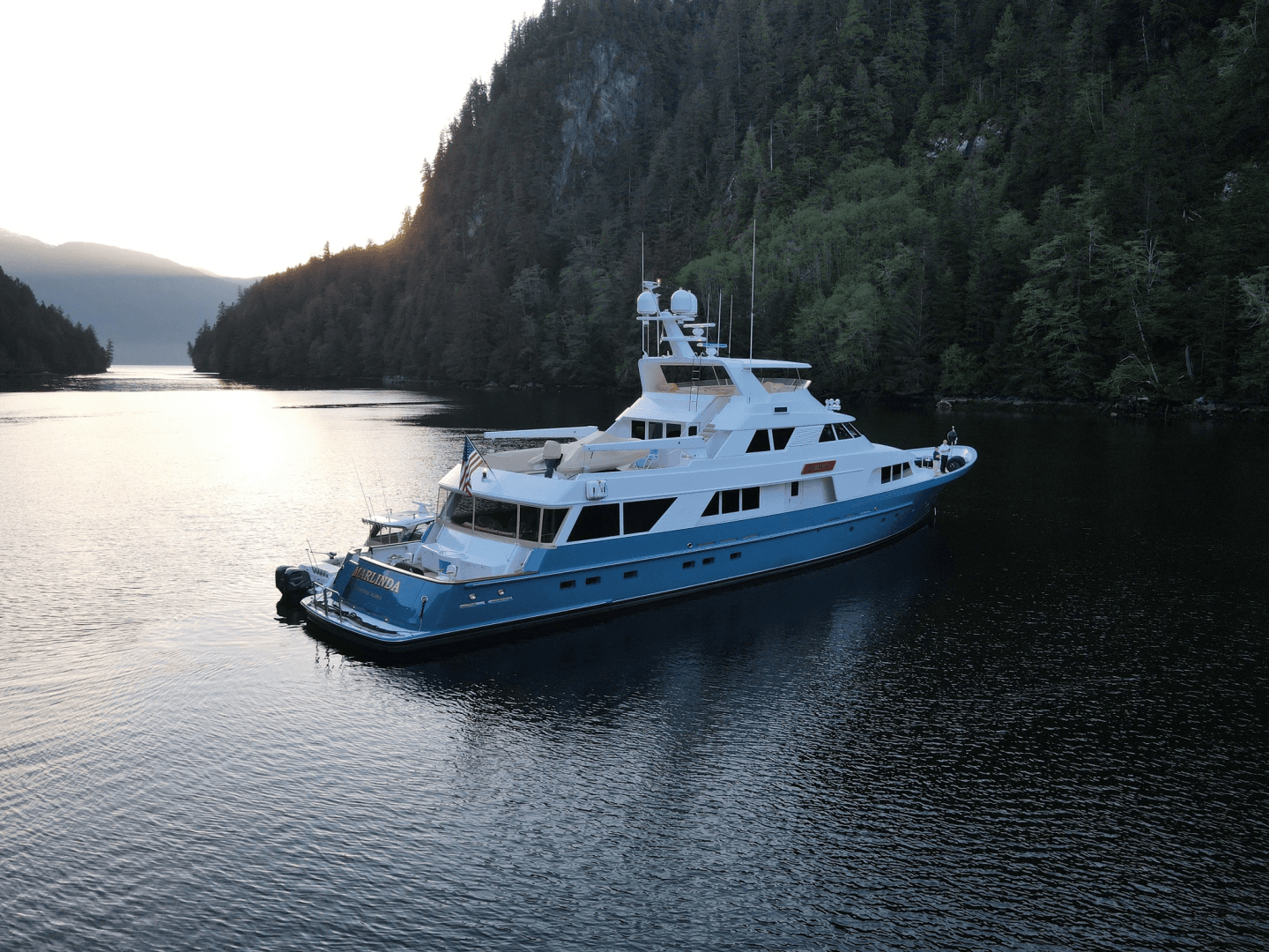 1989 Delta Marine Flybridge Motoryacht