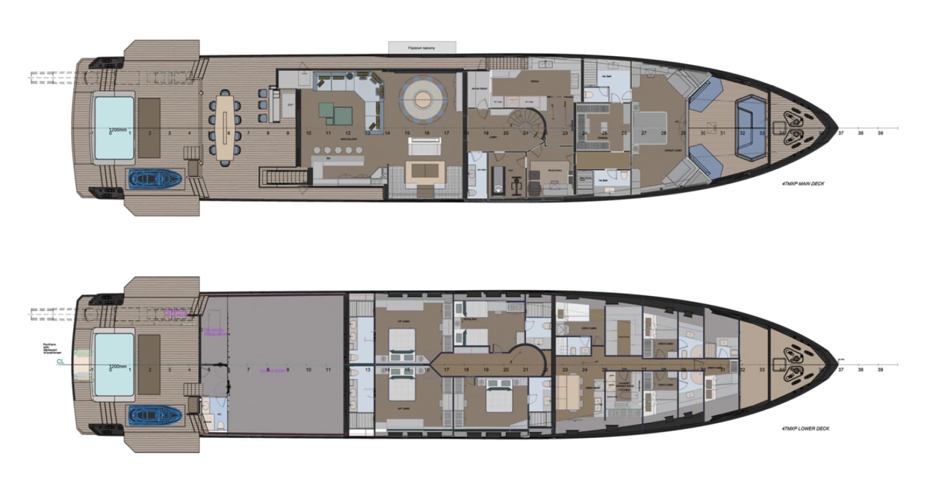 2028 Numarine 47MXP